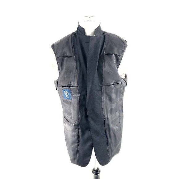 Hart Schaffner‎ Marx Wool 2 Button Blazer 44R Gray Suit Jacket - Picture 9 of 11